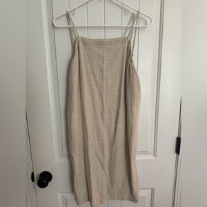 Abercrombie & Fitch tan dress. Size large.